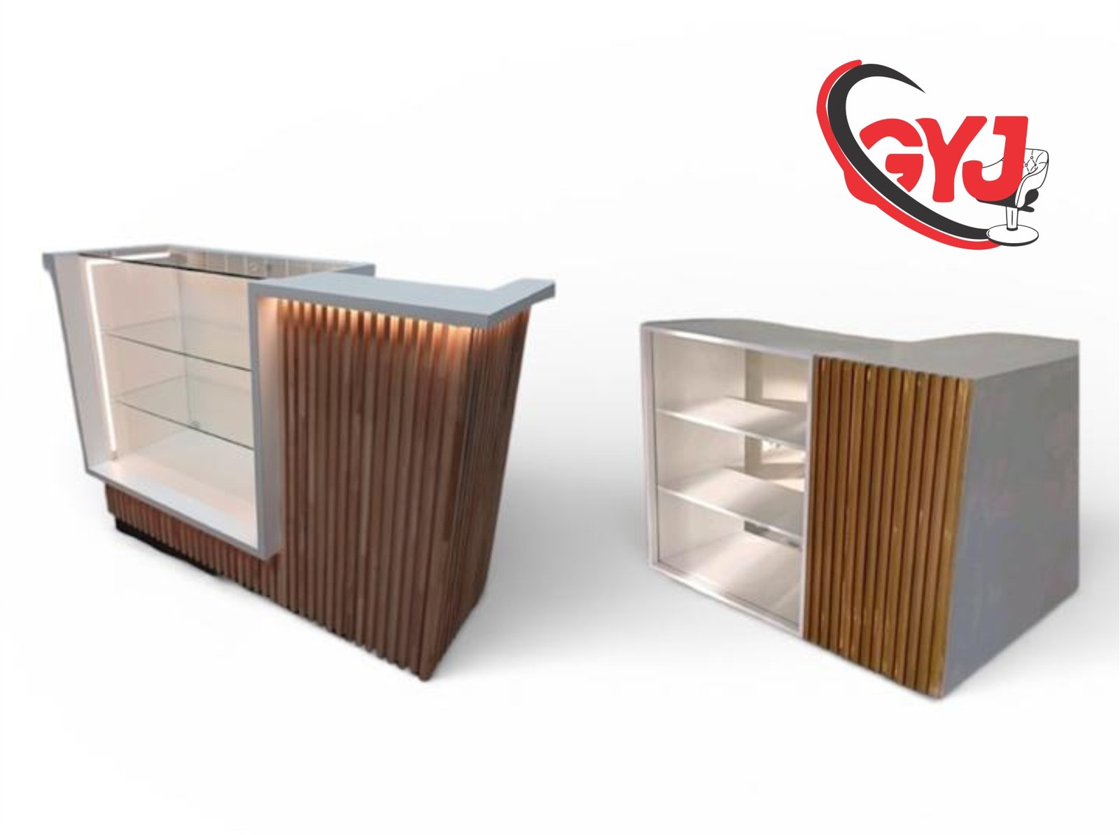 Recepcion con Luz LED - GYJ Muebles Bogota