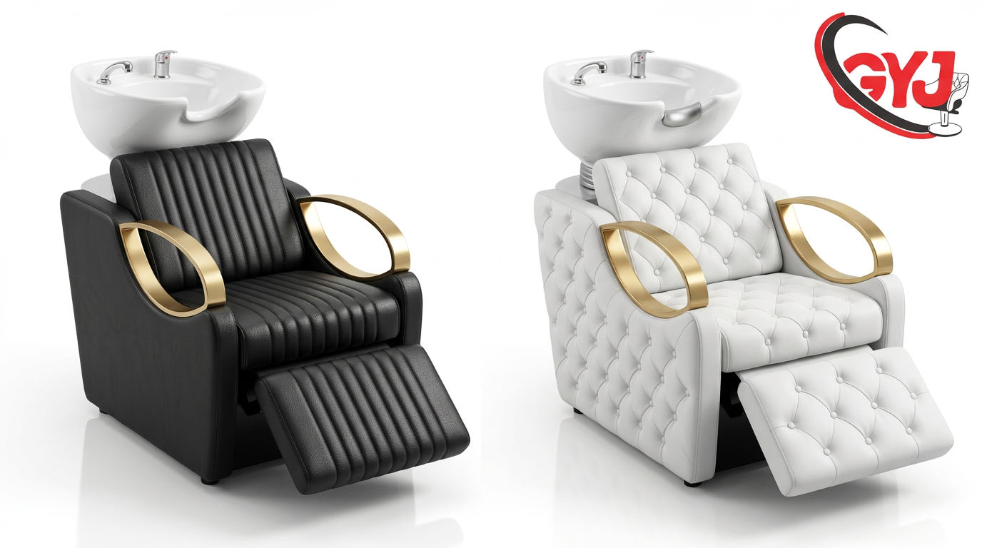 Lavacabezas con Poceta en Porcelana - GYJ Muebles Bogota